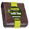 Core Tarps Heavy Duty Tarp, 12 ft L x 0.5 mm H x 9 ft W, 8 Mil, Brown/Black, Polyethylene CT-402-9X12 - alternate 1
